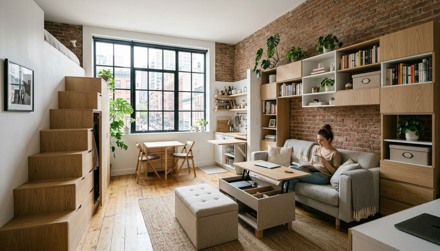 L’art discret des rangements malins pour petits espaces urbains